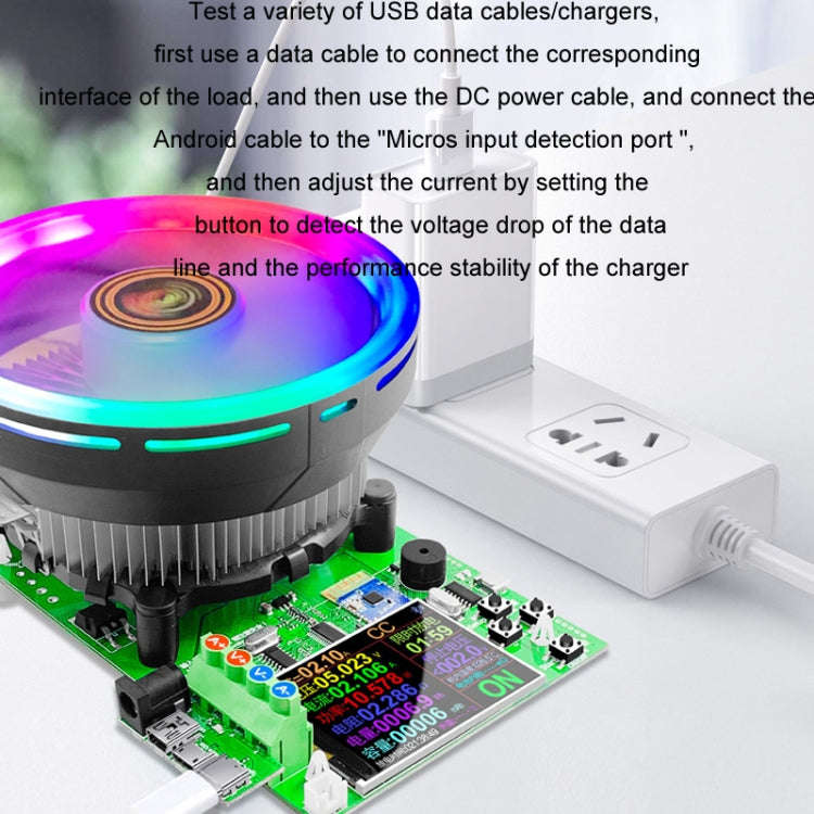 ATORCH Voltage Digitally Controlled Adjustable Constant Current Discharge Load Aging Tester, US P...