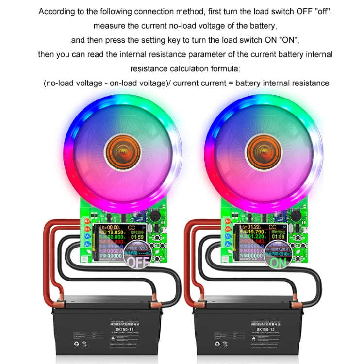 ATORCH Voltage Digitally Controlled Adjustable Constant Current Discharge Load Aging Tester, US P...