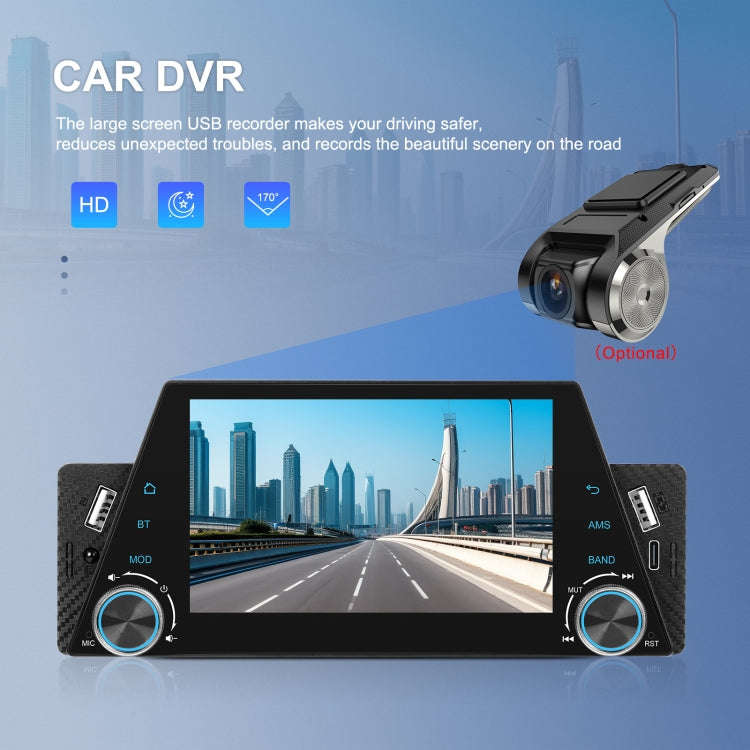 5-inch Single Din Car Multimedia Player Supports Mirror Link/Steering Wheel Control Standard Version