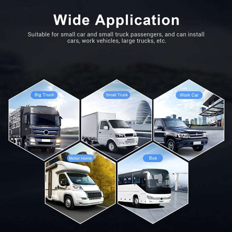 10.36-Inch Car Central Control Smart Player With 4-Way Camera 64G TF Card