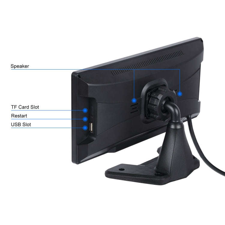 10.36-Inch Car Central Control Smart Player With 4-Way Camera 64G TF Card
