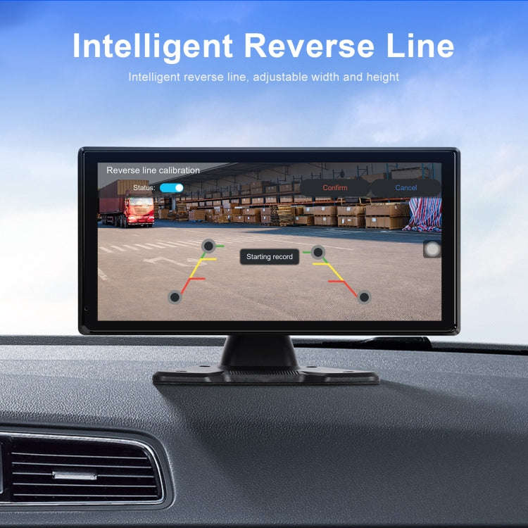 10.36-Inch Car Central Control Smart Player With 4-Way Camera 64G TF Card