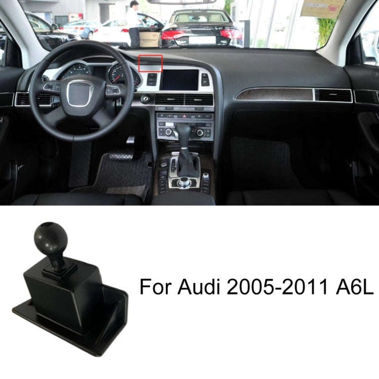 For Audi Left Driving Car Mobile Phone Holder Mounting Base, Model: 05-11 A6L