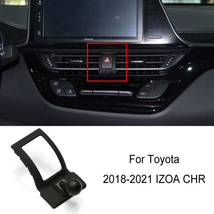 For Toyota Car Air Outlet Phone Holder Base, Model: 18-21 IZOA CHR Left Driving