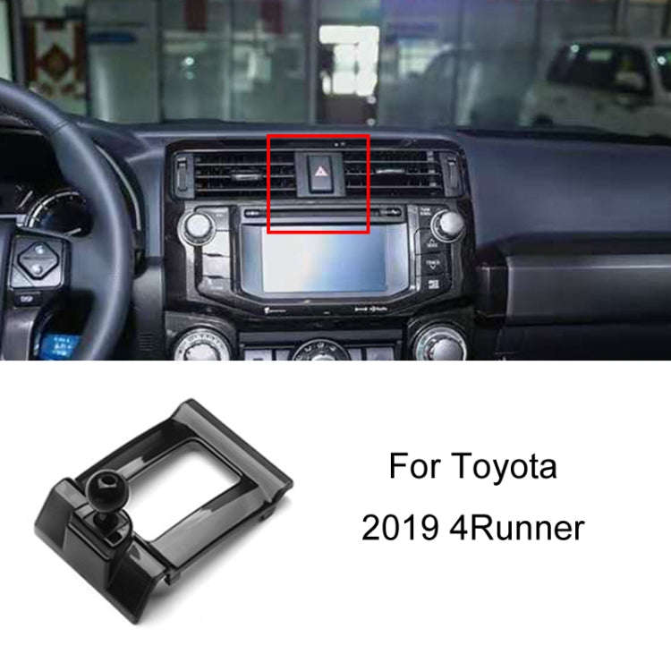 For Toyota Car Air Outlet Phone Holder Base, Model: 19 4Runner Left Driving