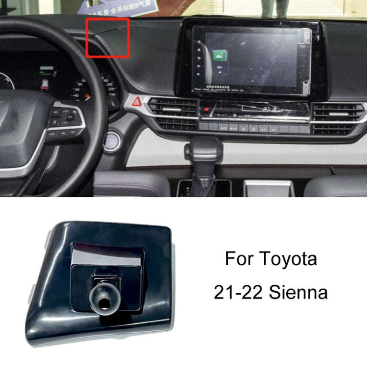 For Toyota Car Air Outlet Phone Holder Base, Model: 21-22 Sienna Left Driving