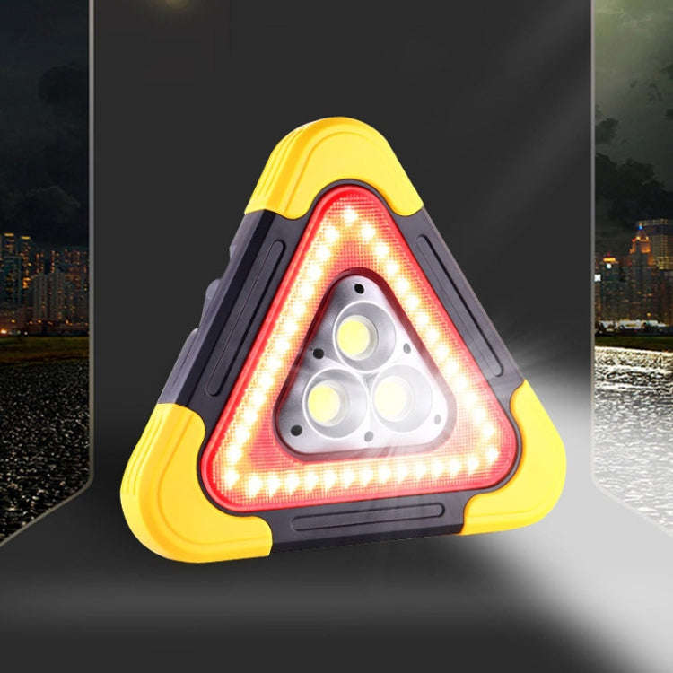 Small Car Traffic Warning Sign Vehicle Reflective Tripod Emergency Light