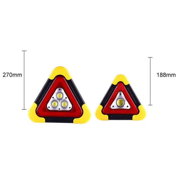 Large Car Traffic Warning Sign Vehicle Reflective Tripod Emergency Light