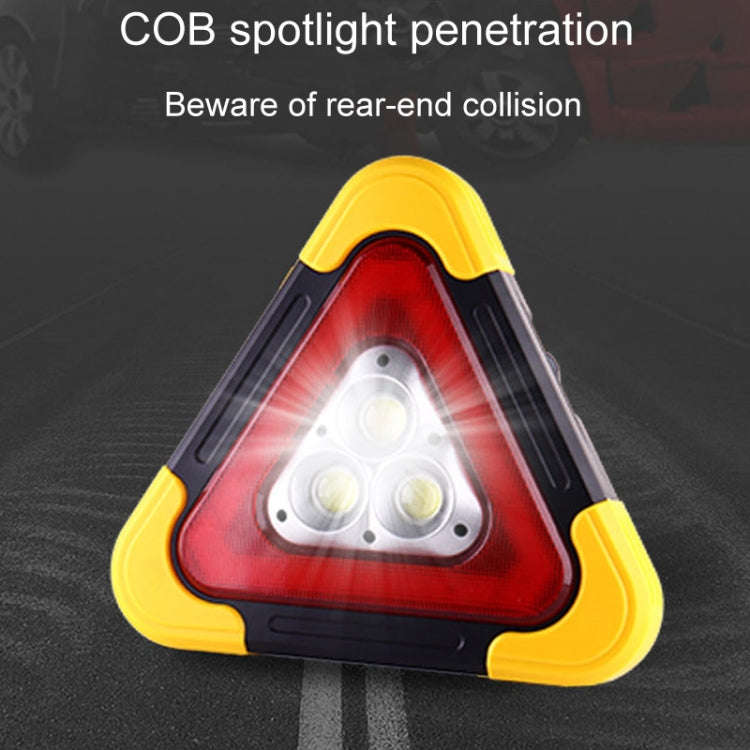 Small Car Traffic Warning Sign Vehicle Reflective Tripod Emergency Light
