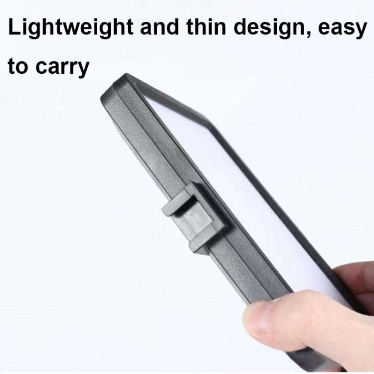 8-inch Light + Gimbal + Telescopic Tripod Desktop Live Square Beauty Fill Light