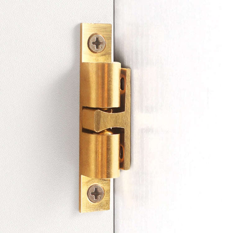 2pcs Cabinet Magnetic Spring Buckle Ball Door Sucker, Style: Large Gold