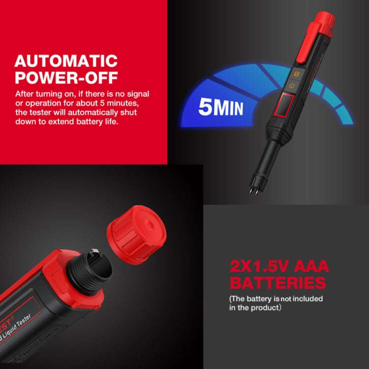 HABOTEST HT663 Motorcycle Vehicle Brake Fluid Moisture Detection Pen