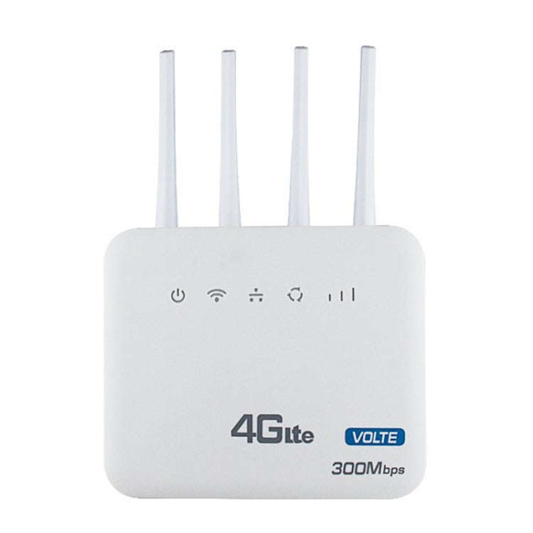 American Version 4G WiFi6 VOLTE CPE Wireless SIM Card Router With RJ45+RJ11, US Plug