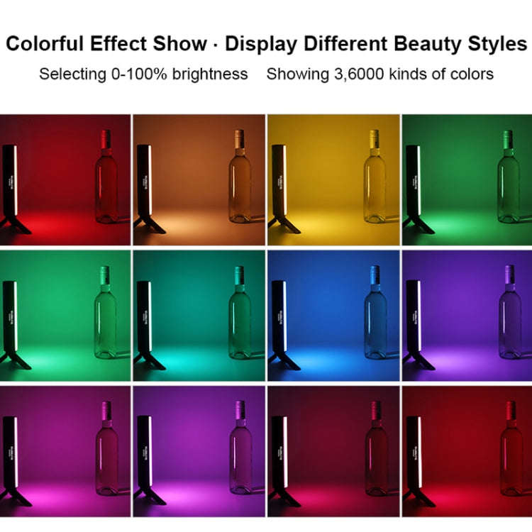 VLOGLITE W200RGB Full Colorful Handheld Fill Light Stick Live Photography Ambient Light Outdoor L...