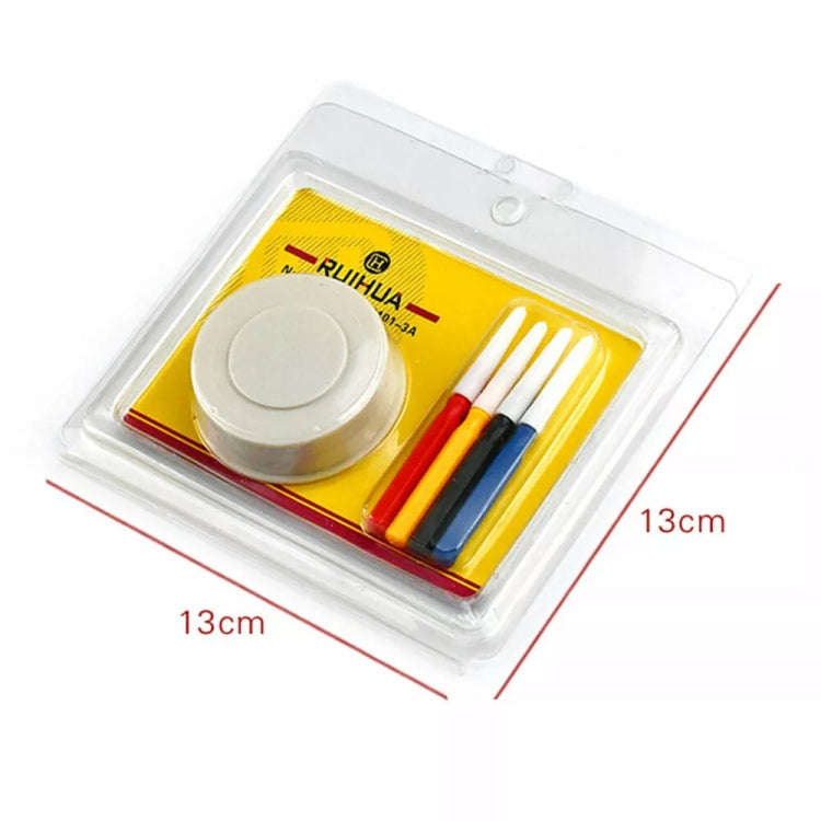 RUIHUA Watch Oiler Pen Oil Dish Set Watch Repair Tools(NO.6688-4A)
