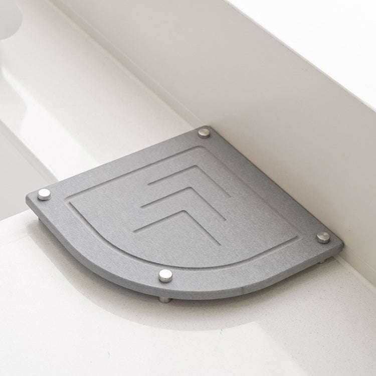 Bathroom Countertop Drying Mat Diatomite Water-Absorbent Quick-Drying Coaster Fan Shaped Drainage...
