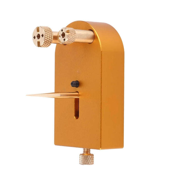 Square Metal Watch Hairspring Movement Balance Wheel Bracket(Copper)