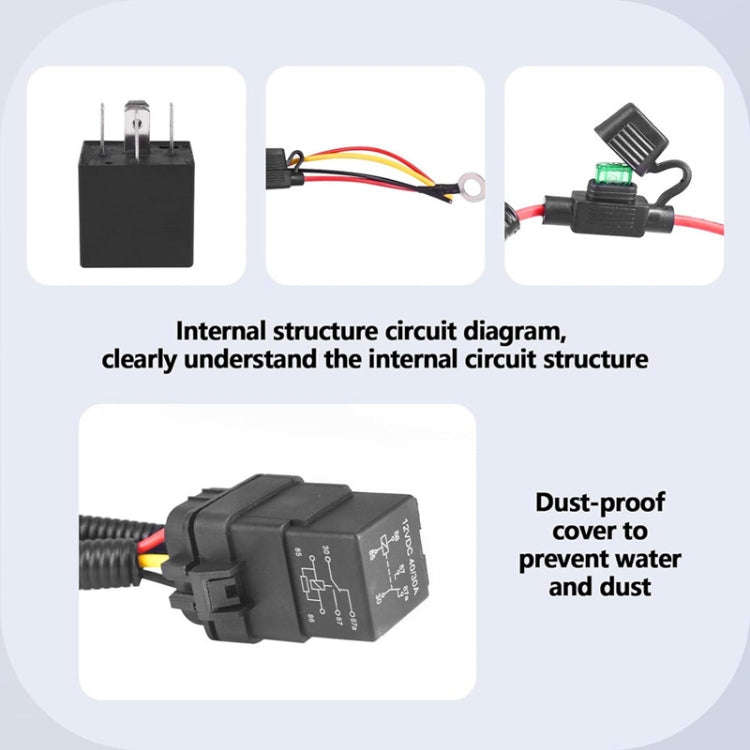 For Jeep / Dodge / Chrysler Vehicle Fuel Pump Relay Wiring Harness Kit