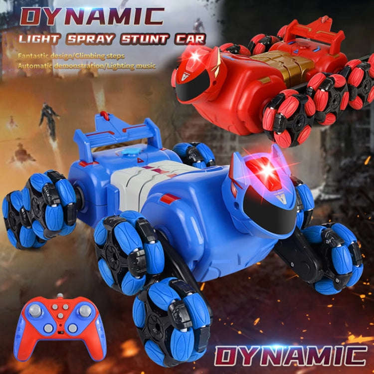 2.4G Kids Remote Control Toy Car Stunt Robot Dog Gesture Sensor Lights Music Spray Climbing Car, ...