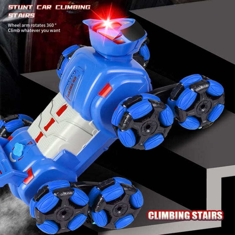 2.4G Kids Remote Control Toy Car Stunt Robot Dog Gesture Sensor Lights Music Spray Climbing Car, ...