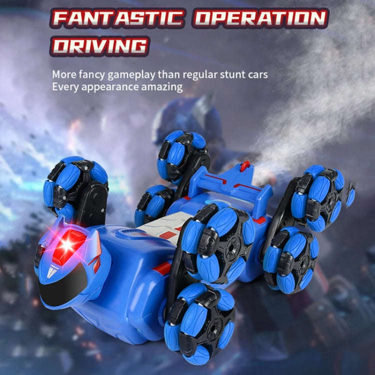2.4G Kids Remote Control Toy Car Stunt Robot Dog Gesture Sensor Lights Music Spray Climbing Car, ...