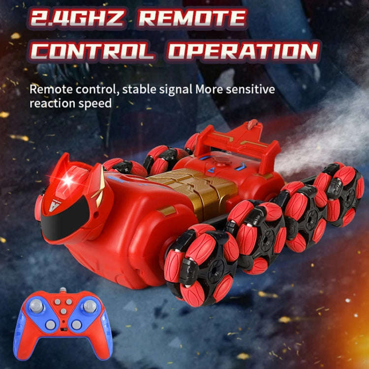 2.4G Kids Remote Control Toy Car Stunt Robot Dog Gesture Sensor Lights Music Spray Climbing Car, ...