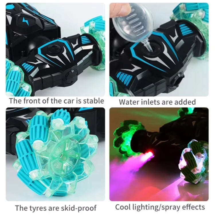 2.4G Spray RC Car Gesture Sensor Music Lights Twist Stunt Drift Car Double Side Driving Buggy Toy...