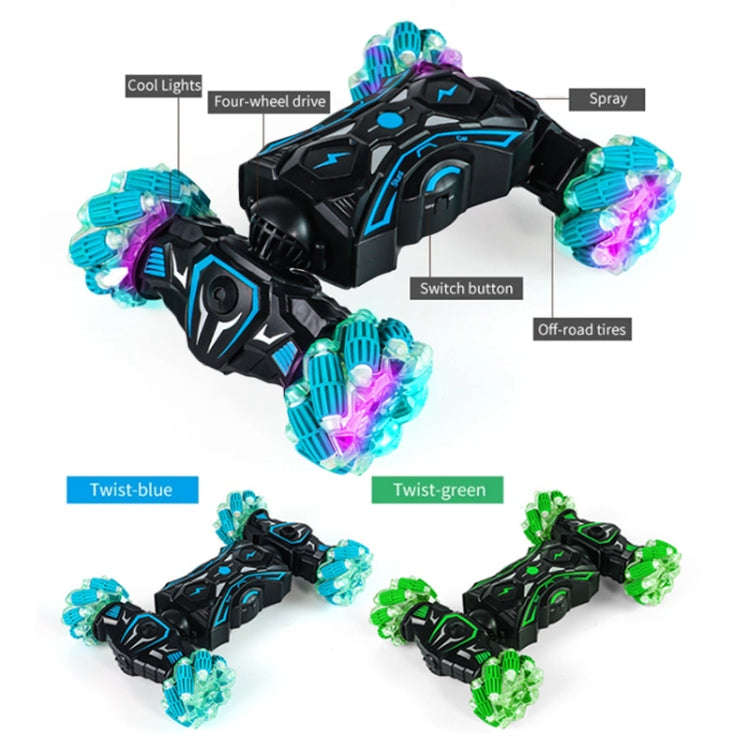 2.4G Spray RC Car Gesture Sensor Music Lights Twist Stunt Drift Car Double Side Driving Buggy Toy...