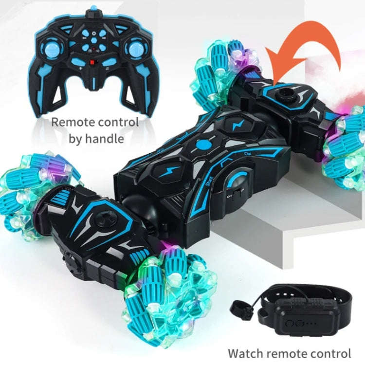 2.4G Spray RC Car Gesture Sensor Music Lights Twist Stunt Drift Car Double Side Driving Buggy Toy...