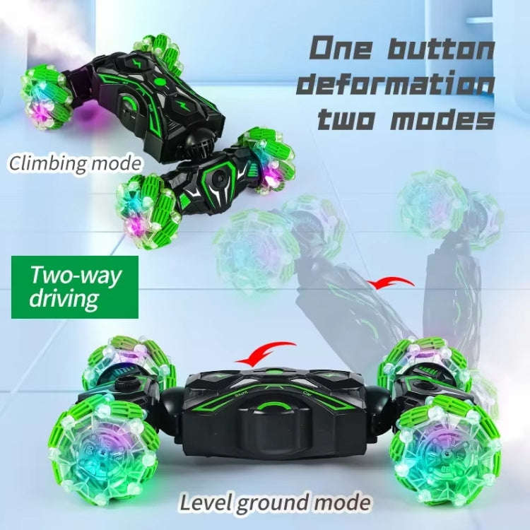 2.4G Spray RC Car Gesture Sensor Music Lights Twist Stunt Drift Car Double Side Driving Buggy Toy...