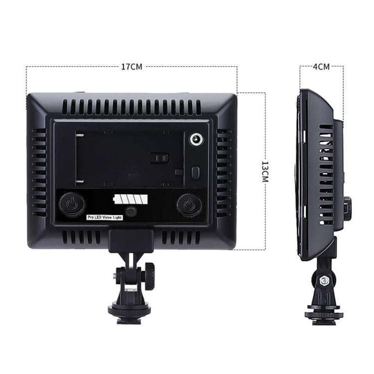 WS-300II Video Fill Light Dual Color Temperature LED Beauty Shooting Light, Spec: Single Lamp+EU ...