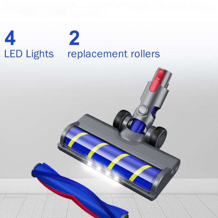 For Dyson V6 / V7 / V8 / V10 / V11 / V15 Soft Velvet Floor Brush & Direct Drive Roller Set with L...