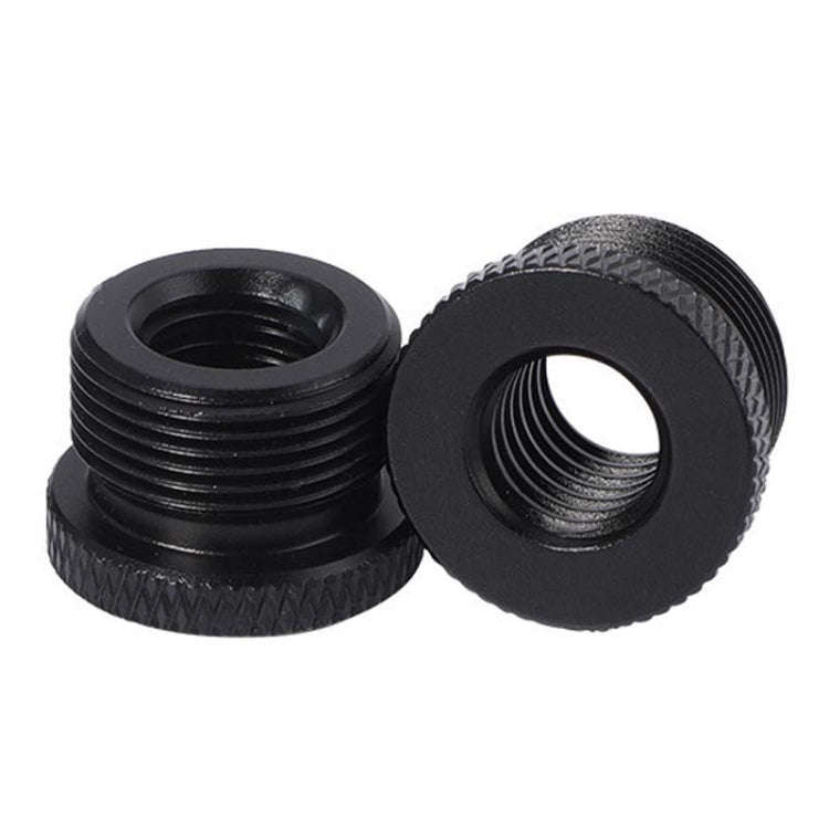 2pcs Metal 3/8 Female To 5/8-27 Male Adapter Screws Microphone Stands Conversion Photo Accessorie...