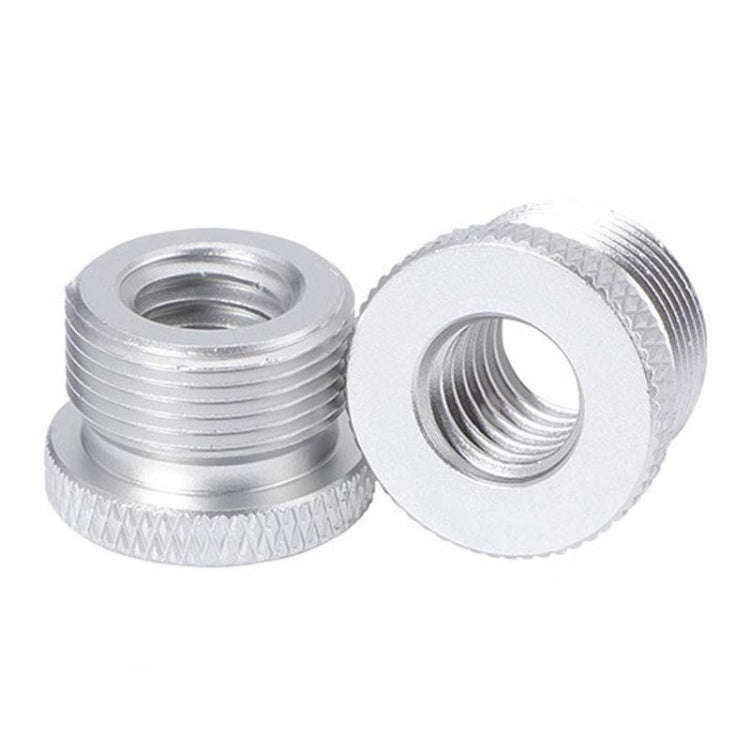 2pcs Metal 3/8 Female To 5/8-27 Male Adapter Screws Microphone Stands Conversion Photo Accessorie...