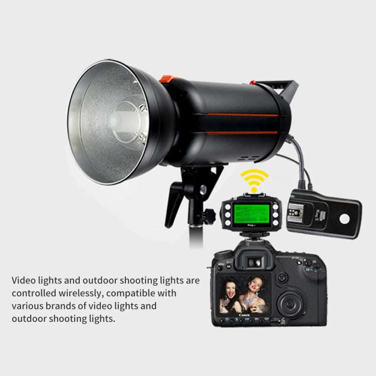For Nikon Pixel King Pro Camera Wireless Radio Flash TTL Transmitter and Receiver