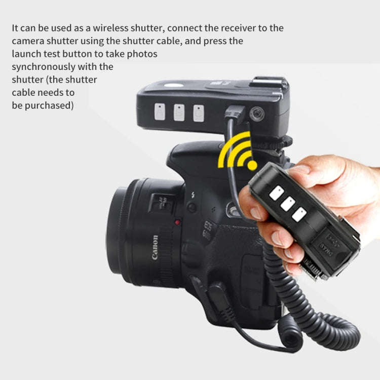 For Nikon Pixel King Pro Camera Wireless Radio Flash TTL Transmitter and Receiver