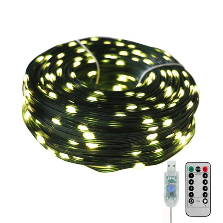LED Llight String Outdoor Waterproof Christmas Holiday Garden Decoration, Length: 20m 200 Light(W...