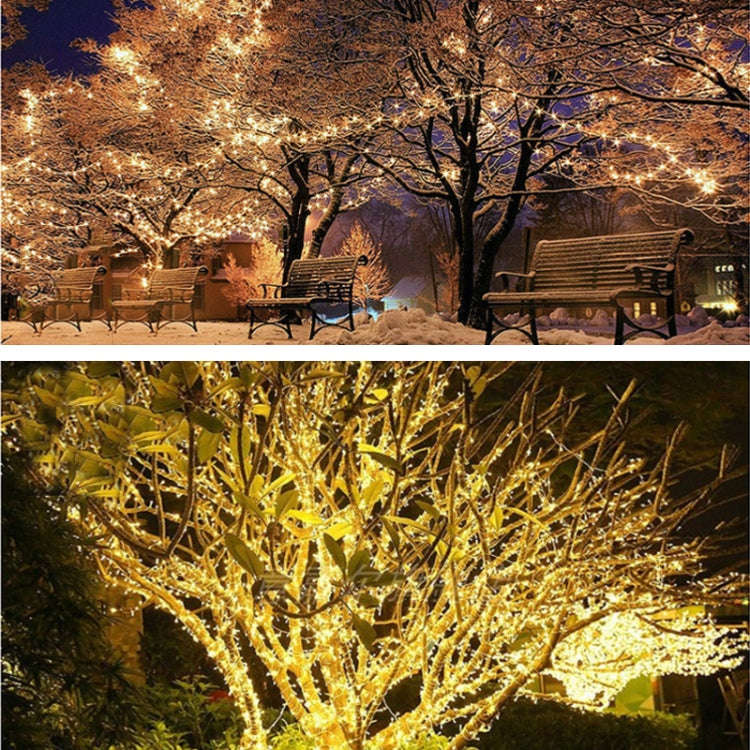 LED Llight String Outdoor Waterproof Christmas Holiday Garden Decoration, Length: 10m 100 Light(W...