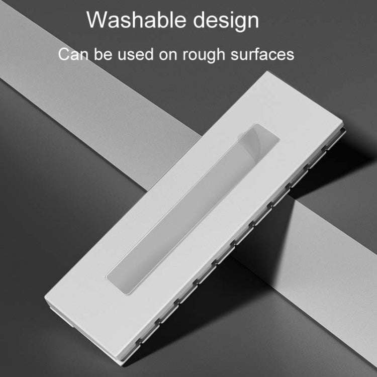 Piano Keys Temporary Parking Plate Car Hidden Parking Number Board(White 9968)