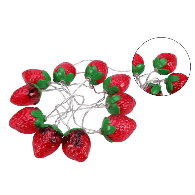 USB Strawberry Light String LED Christmas Decoration Lights, Length: 1.5m 10 Light