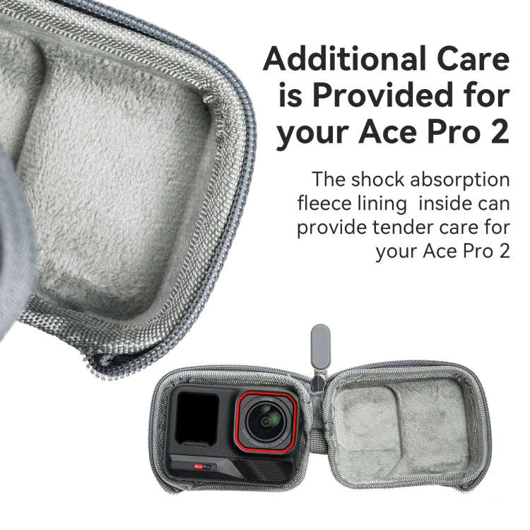 For Insta360 Ace Pro 2 / Ace Pro / Ace AMagisn Body Bag Protective Shell Accessories(Gray)