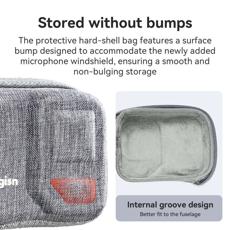 For Insta360 Ace Pro 2 / Ace Pro / Ace AMagisn Body Bag Protective Shell Accessories(Gray)