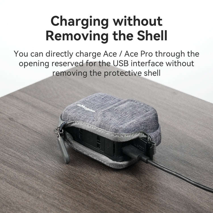 For Insta360 Ace Pro 2 / Ace Pro / Ace AMagisn Body Bag Protective Shell Accessories(Gray)
