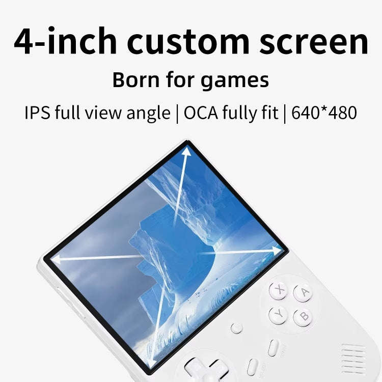 ANBERNIC RG40XXV Vertical HD Screen Joystick Game Console With Ambient Light Portable Retro Handh...