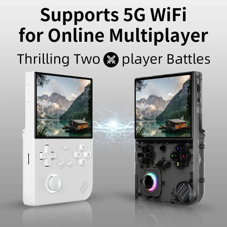 ANBERNIC RG40XXV Vertical HD Screen Joystick Game Console With Ambient Light Portable Retro Handh...