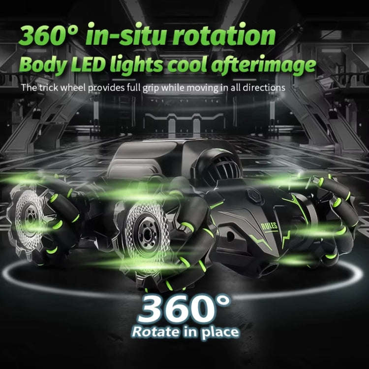 Children RC Car Toy Lights Electric Gesture Sensor Remote Control Twisting Stunt Car, Color: Oran...