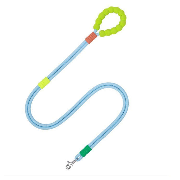 Explosion-Proof  Two-Stage Dog Leash With Foam Handle For Medium And Large Dogs(Sea Salt Blue)
