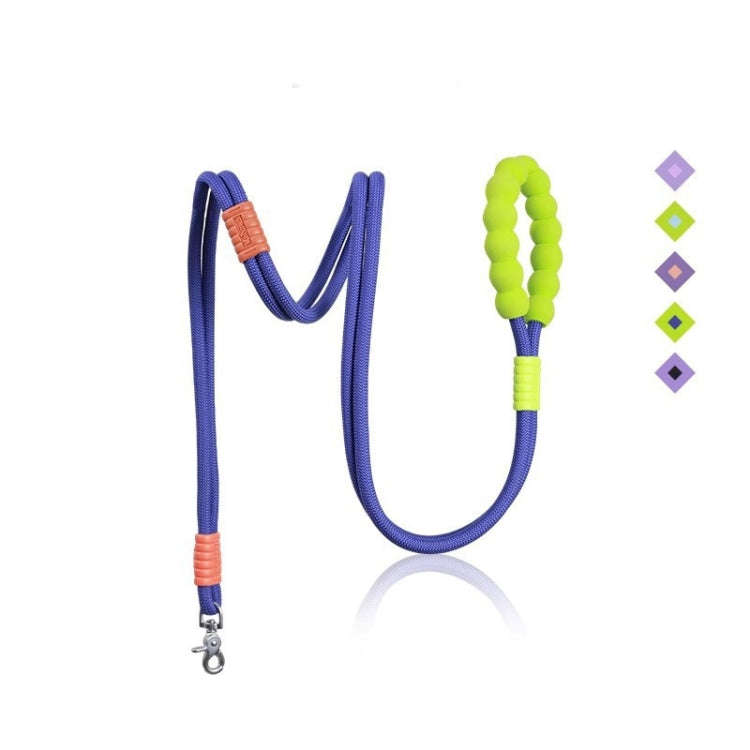 Explosion-Proof  Two-Stage Dog Leash With Foam Handle For Medium And Large Dogs(Sea Mist Blue)