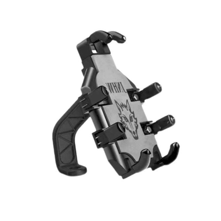 JNHW Motorcycle Bicycle Eight Claw Mobile Phone Navigation Shockproof Bracket, Style: For Rearvie...