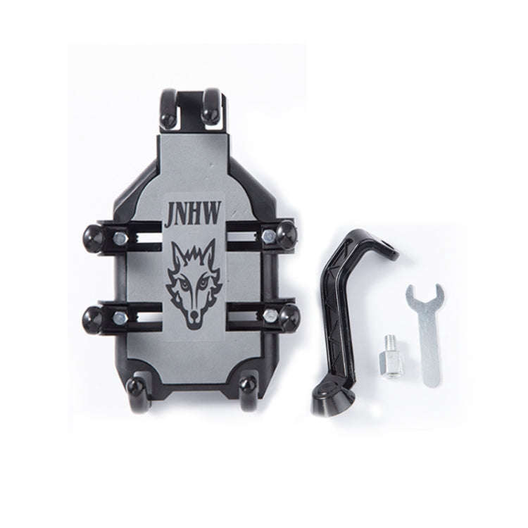 JNHW Motorcycle Bicycle Eight Claw Mobile Phone Navigation Shockproof Bracket, Style: For Rearvie...